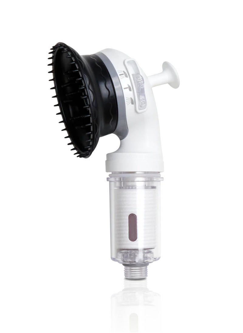 K-HEADSPA Korean Shower Head Filter with Water Filtration System, Massage Head, Activated Carbon Filter (ACF) and Vitamin Gel for Scalp Care and Healthier Hair Growth - Lavender Scent  - Image 1