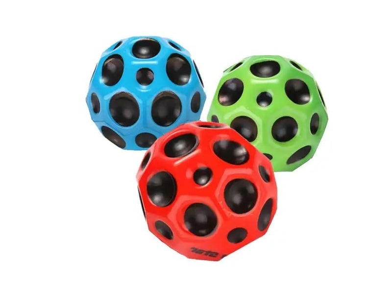 ROSEFAIR Bouncy Ball All Ages Extreme Outdoor Soft Rubber Fun Playground Toy Gift Boys and Girl Balls Toys (Pack of 1) - Image 1