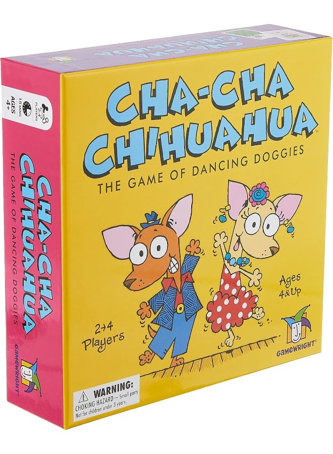 Gamewright Cha-Cha Chihuahua The Game of Dancing Doggies Multi-colored, 5" - Image 1