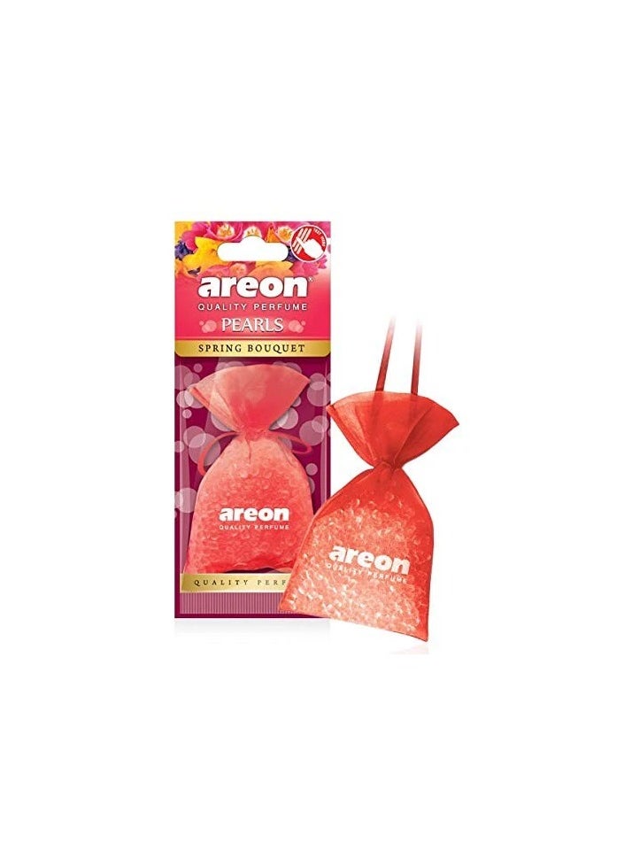 Areon - AREON Pearls Car Air Freshener Spring Bouquet 25g - Image 1