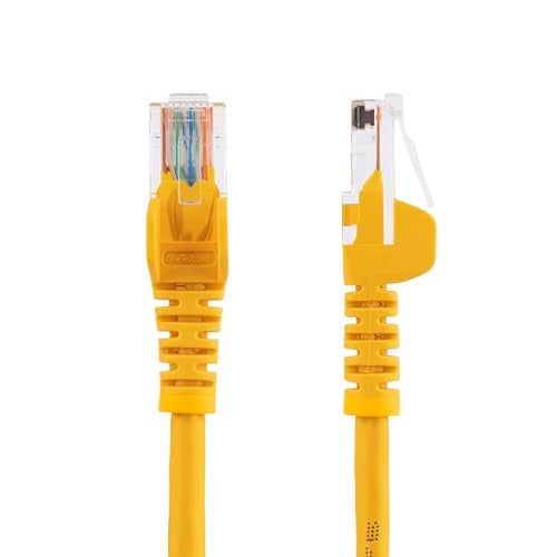 Startech.com StarTechcom Cat5e Patch Cable with Snagless RJ45 Connectors 6 ft Yellow 45PATCH6YL - Image 3
