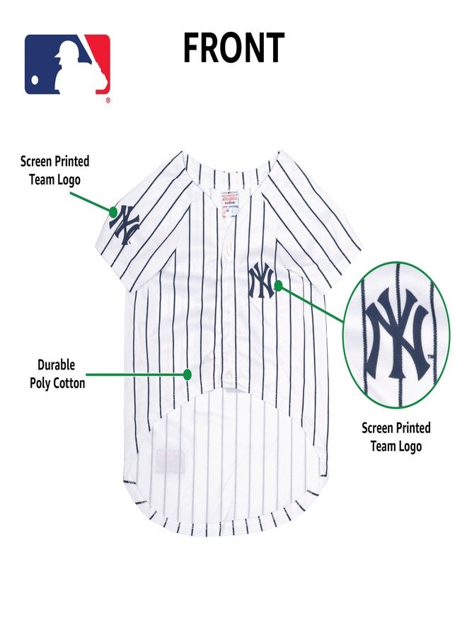 Pets First Official MLB New York Yankees Pet Jersey for Dogs & Cats, Size Small - Stylish Baseball Jersey for Your Furry Fan- Show Off Team Spirit with The Perfect Fan Apparel Gear for Pet, Dog & Cat - Image 5