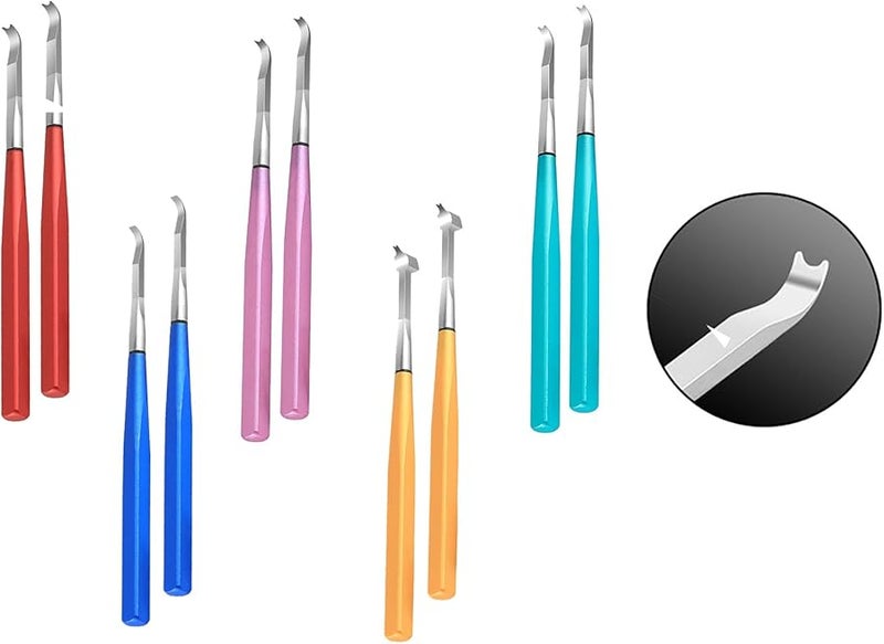 Yellow Watch Hand Removal Tool Pack Of 2 High Strength Alloy For Accurate Second And Minute Hand Disassembly - Image 3