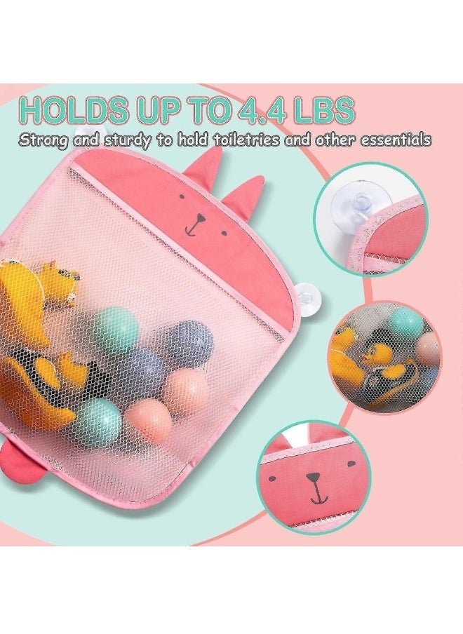 Generic Kids Toy Storage Organizer Hanging Mesh Bag38x36Cm  - Image 3