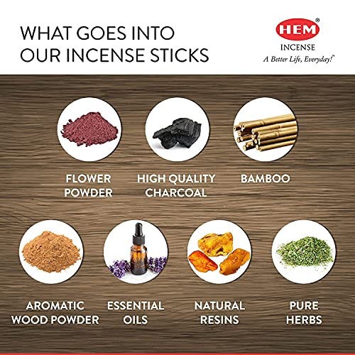 Hem Eucalyptus for Cleansing & Relaxing Incense Sticks - Pack of 6 (20 Sticks Each) - Image 4