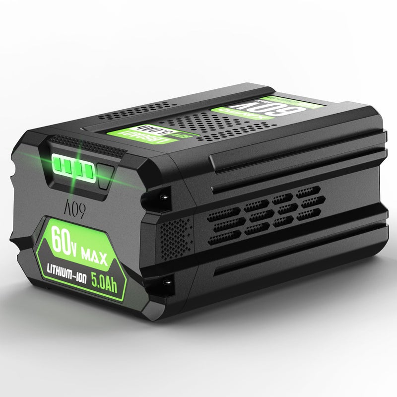 Xavito Replacement For Greenworks 60V Battery 5.0Ah  New Upgraded 5X Longer Runtime  Compatible With Greenworks 60V Cordless Power Tool  For Greenworks Pro 60V Battery Lb60A02 Lb60A03 Lb602 Lb6025 - Image 1
