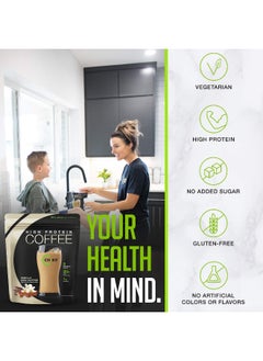 Vanilla High Protein Iced Coffee, 20 G Protein, 2 Shots Espresso, 1 G Sugar, Keto Friendly and Gluten Free, 14 Servings (16 Ounce) - pzsku/Z20414ED74A146D3A1E1CZ/45/_/1725942199/d633310b-0680-4b52-85f2-2414ec475b8f