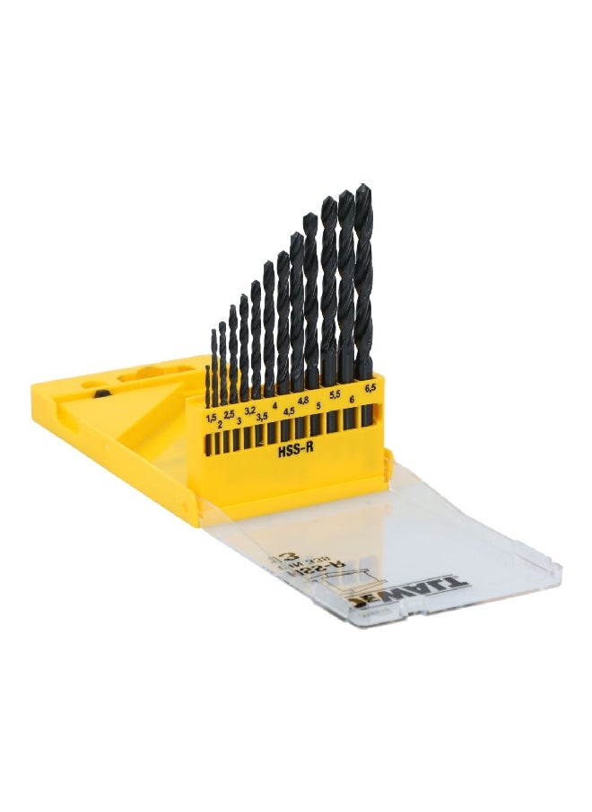 DEWALT 13-Piece HSS-R Drill Bit Set Yellow and Black DT5912-QZ  - Image 4
