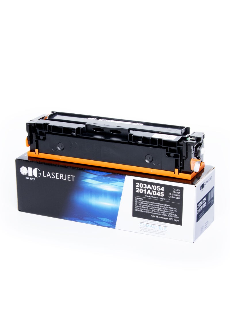 أي جي كارتريدج حبر أسود متوافق IG – 203A / 201A / كانون 045 / 054 – متوافق مع HP M254، M281fdw، كانون MF641Cw، MF644Cdw (حتى 1500 صفحة) - Image 1
