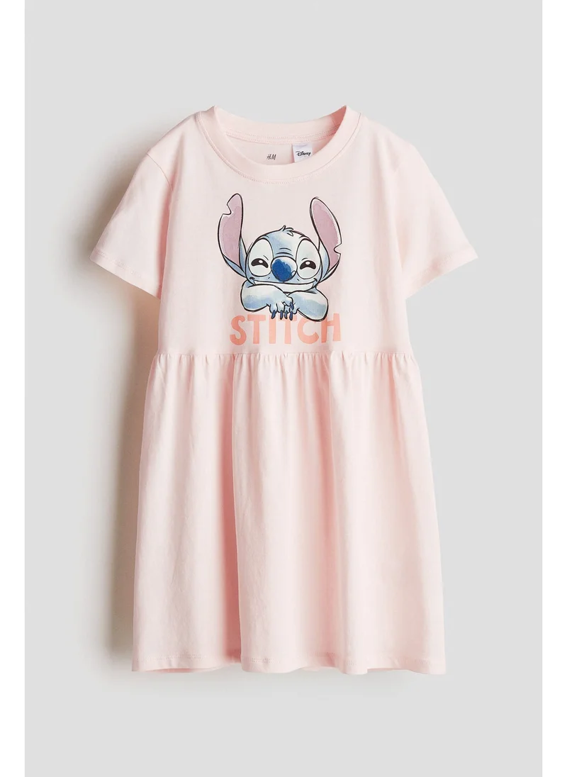 H&M Printed jersey dress