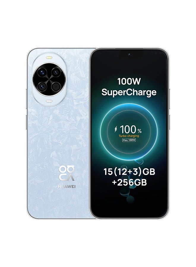HUAWEI Nova 14 Dual SIM Crystal Blue 12GB  256GB 4G - Middle East Version & Band 10 Smartwatch, Compatible with iOS Android, Emotional Wellbeing Assistant, Fast Charging And Robust Battery Life, Comfortable Wearing, Pro-Level Sleep Analysis, Durable polymer case Black Bundle - Image 2