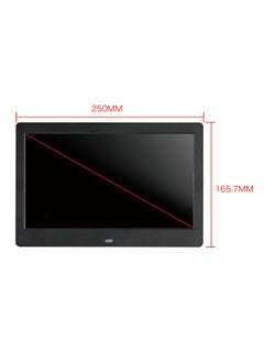 ماركة غير محددة إطارات الصور الرقمية 10.1 بوصة إطار الصور الرقمي LED الخلفية HD 1024*600 ألبوم إلكتروني صورة موسيقى فيلم هدية جيدة للأصدقاء والعائلة وظائف متعددة (اللون: أسود)  - Image 5