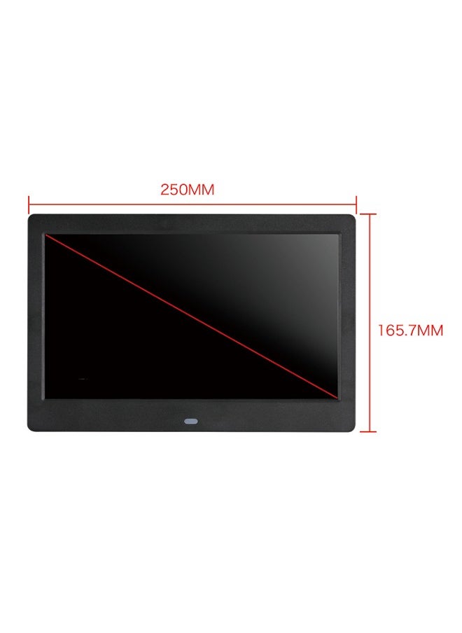 ماركة غير محددة إطارات الصور الرقمية 10.1 بوصة إطار الصور الرقمي LED الخلفية HD 1024*600 ألبوم إلكتروني صورة موسيقى فيلم هدية جيدة للأصدقاء والعائلة وظائف متعددة (اللون: أسود)  - Image 5