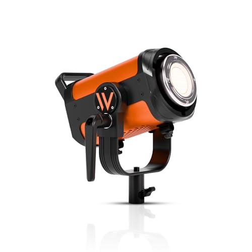 WELBORN ويلبورن VL-500B ضوء LED COB ثنائي اللون مستمر مع تحكم عبر التطبيق، عاكس 18 سم، 500W – 3200K–5600K درجة حرارة لون قابلة للتعديل، يعمل بالطاقة المتناوبة، مثالي للتصوير الفوتوغرافي وتصوير الفيديو (500B) - Image 2