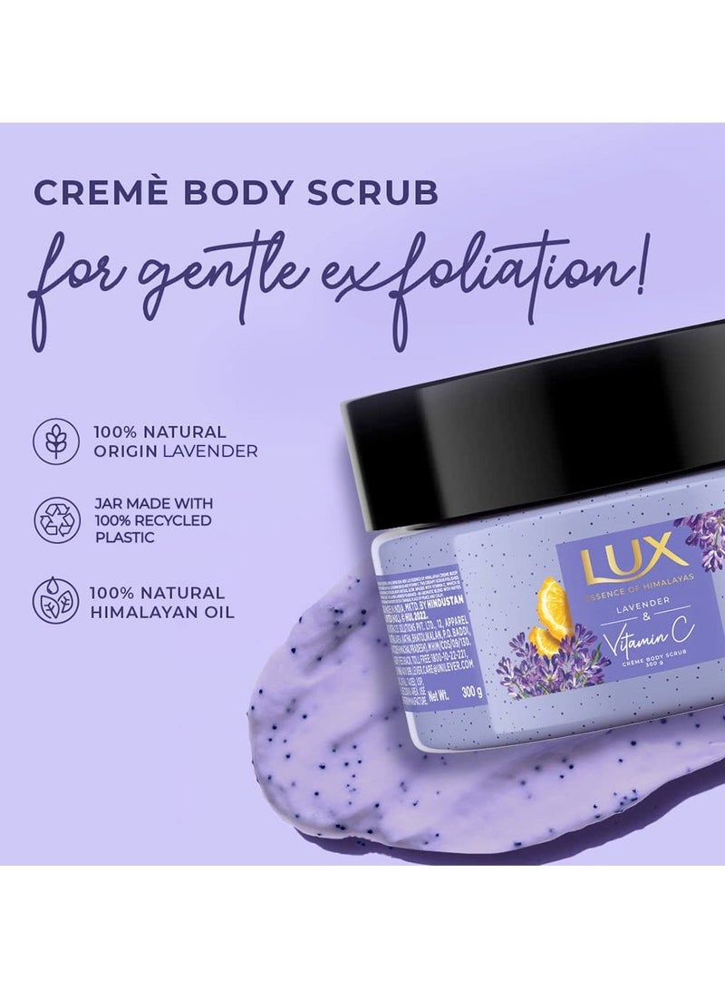 Lux LAVENDER & VITAMIN C BODY SCRUB, 300gm - Image 4