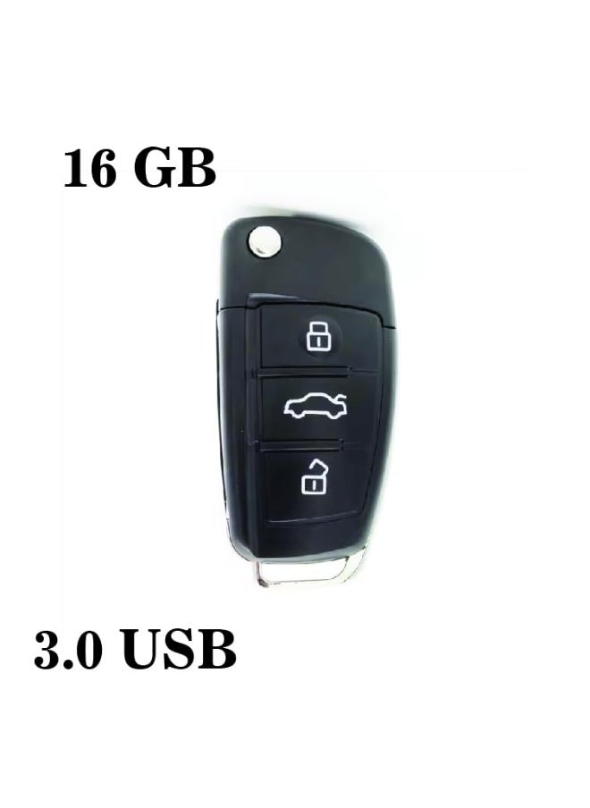 محرك أقراص فلاش USB بتصميم مفتاح سيارة أودي 3.0 USB  - Image 4