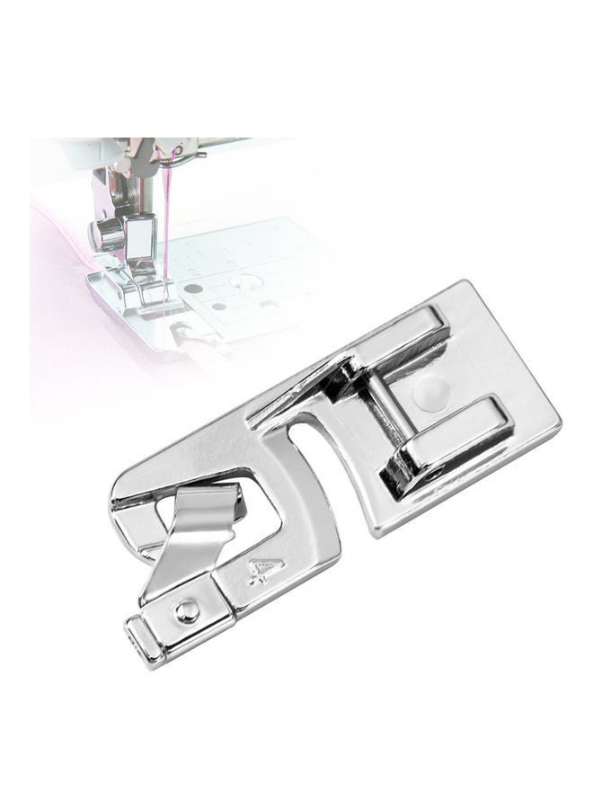 NIBEMINENT 3-Piece Narrow Rolled Hem Sewing Machine Foot Tool Set Silver - Image 2