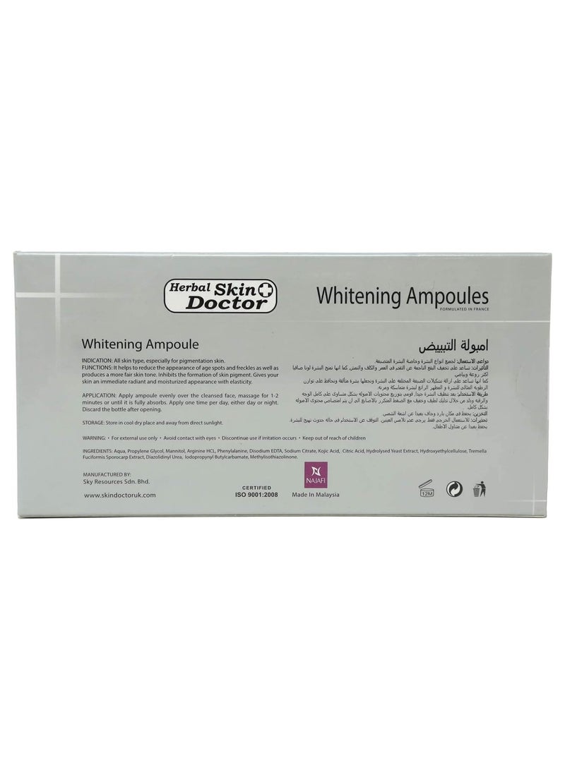 Skin Doctor Skin Doctor Whitening Ampoules, 10 Pcs - 30 ml  - Image 3