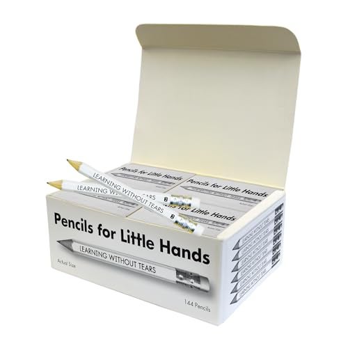 Handwriting Without Tears Learning Without Tears Pencils for Little Hands, Age 5+, Kindergarten, 144#2 Graphite Pencils, Mini Pencils, Bulk School Supplies, Tutoring, Writing - Image 1