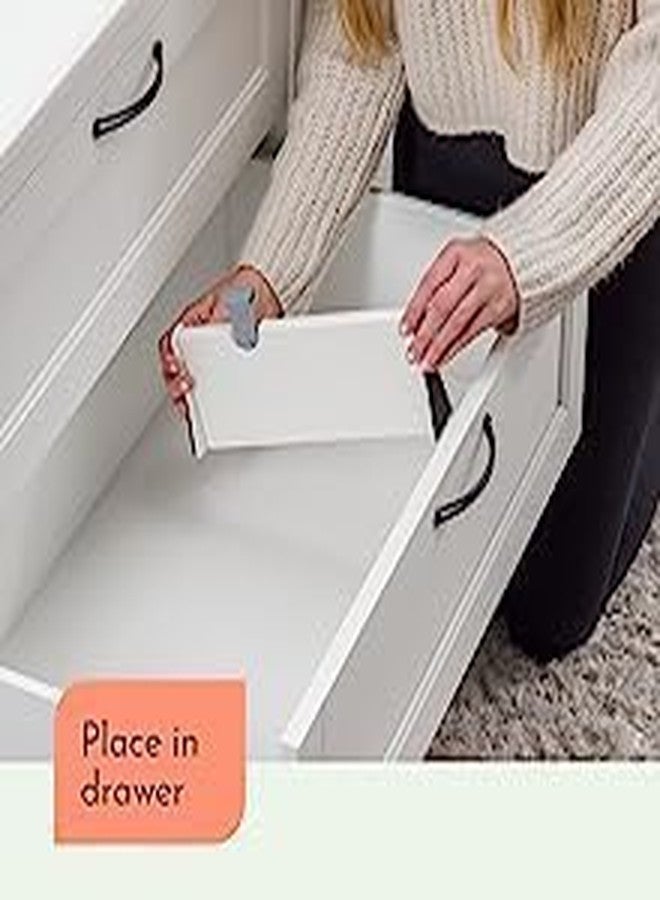 RASOFAB ZWERLIN Adjustable Drawer Dividers Organizer Separators 4" High Expandable from 11” to 17" for Kitchen Bedroom Office Closet Storage Tool for Underwear Makeup Clothing [PACK OF 1] - Image 3
