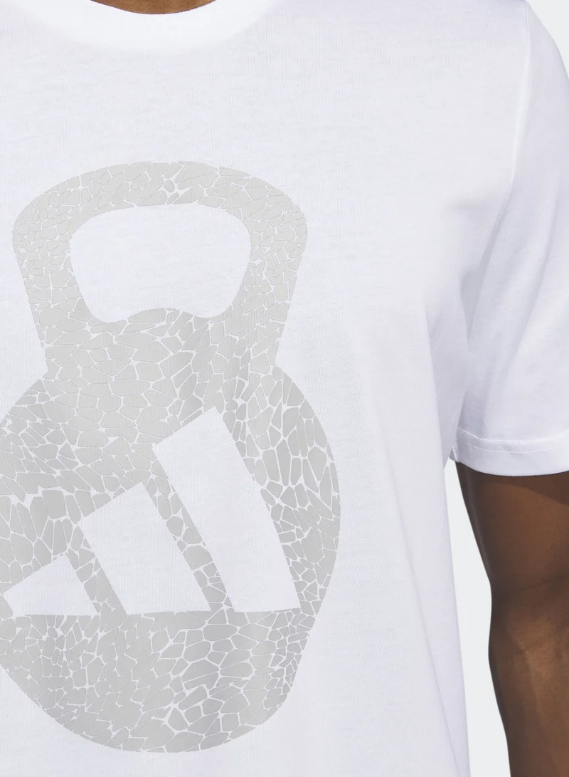 Adidas Aeroready Logo Graphic T-Shirt