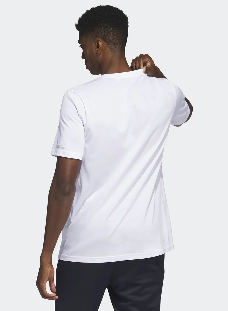 Adidas Aeroready Logo Graphic T-Shirt