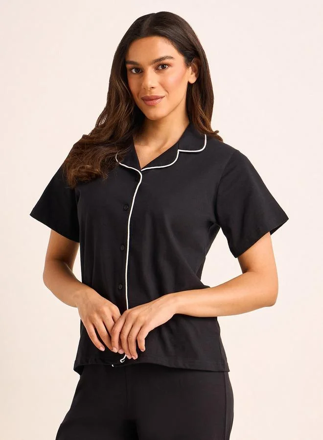 سبلاش فيڤ Pyjama Set Button-Down Shirt and Pants