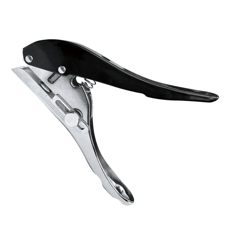 Single Hole Punch: 8mm Punch Size, Premium Zinc Alloy Sturdy Structure - High Accuracy Adjustable Punch Depth, Manual Hole Punch for Carpentry Installation, Furniture Manufacturing and Outdoor Craftin - Image 2
