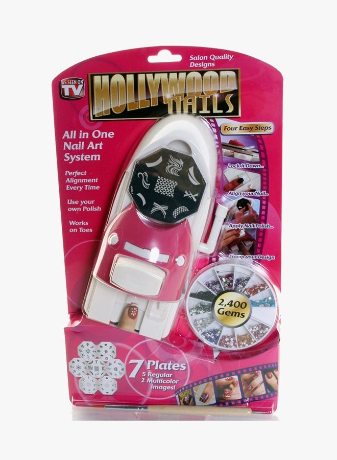 NIBEMINENT Hollywood All-In-1 Nail Art System Multicolour - Image 2