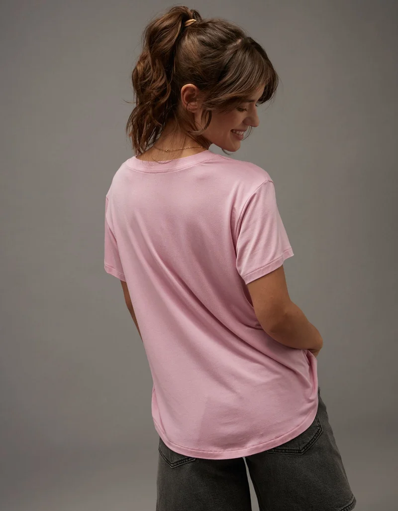 American Eagle  AE Soft & Sexy Classic T-Shirt for Women | Best Price UAE