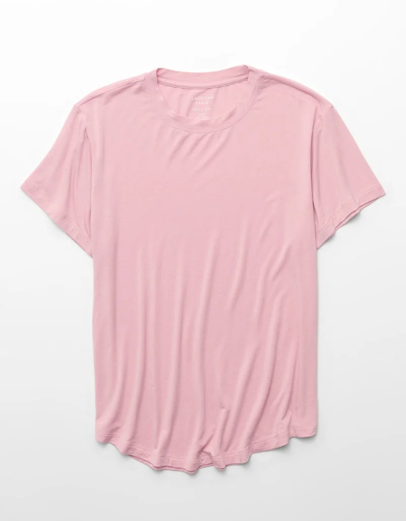 American Eagle  AE Soft & Sexy Classic T-Shirt for Women | Best Price UAE