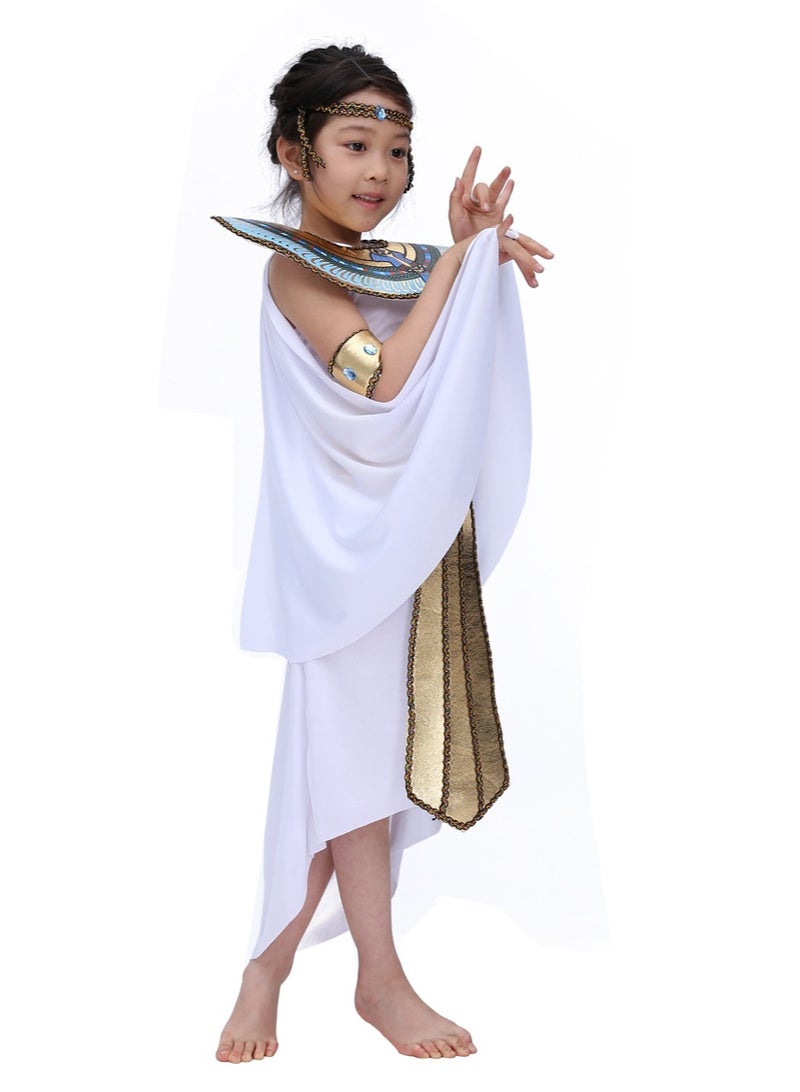 زي الفرعون المصري للأطفال زي الملكة المصرية للنساء للفتيات - Image 3