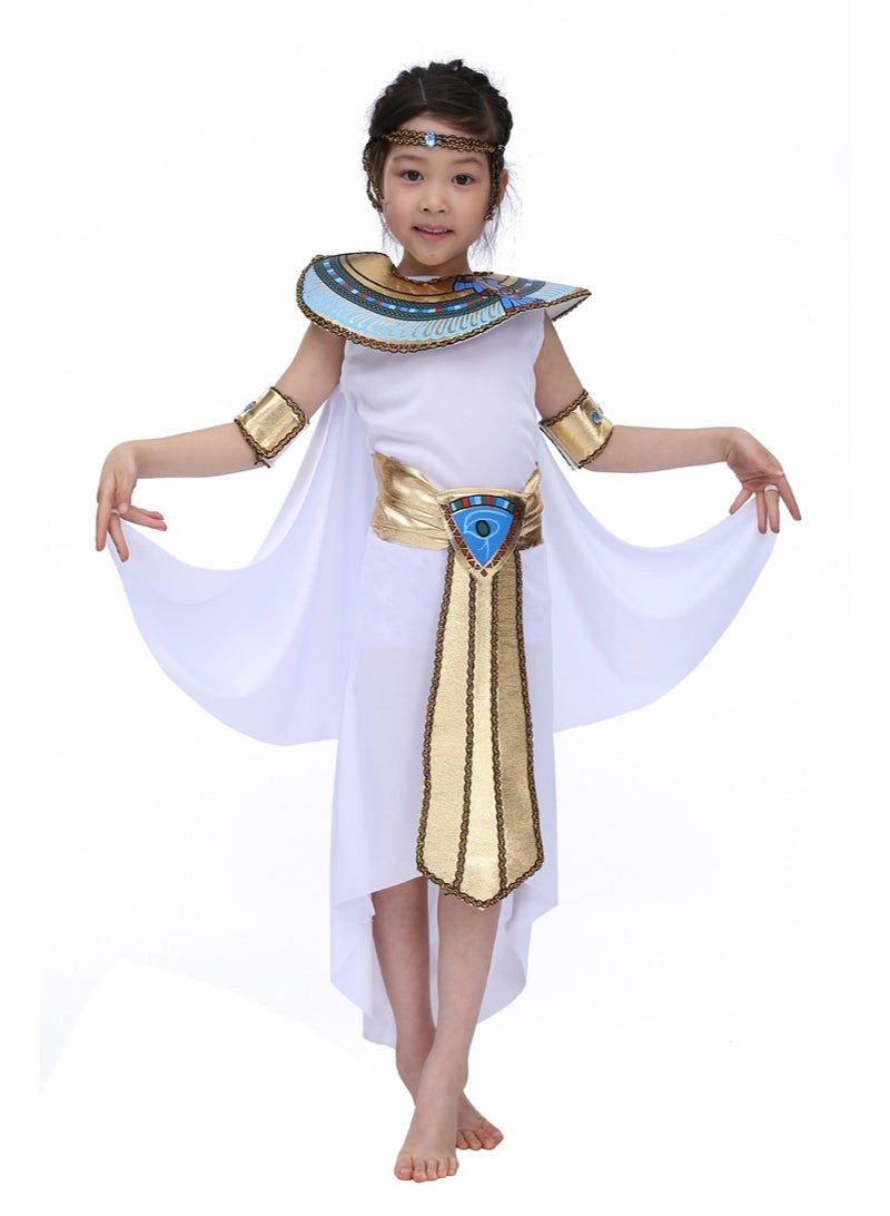 زي الفرعون المصري للأطفال زي الملكة المصرية للنساء للفتيات - Image 5