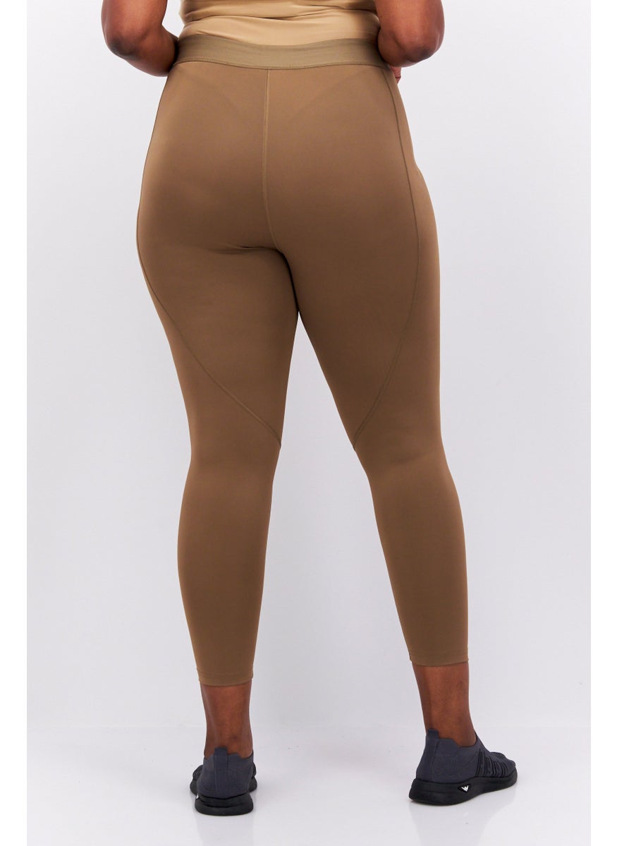 Women Plus Size Pull On Plain Tights, Dark Tan - pzsku/Z20426F975D6BC3F9D89BZ/45/_/1725379387/6b579d57-0948-4539-9bf5-a9ca2bd1c2dc