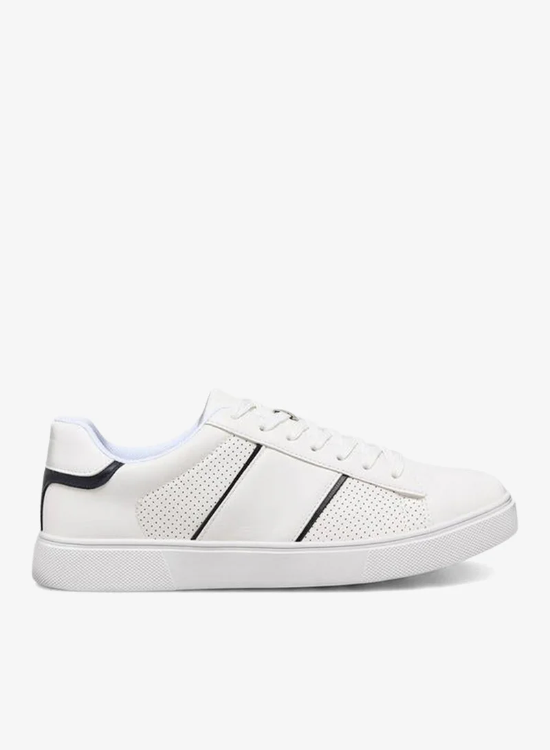 LBL By Shoexpress WHITE Men Lace-Up Ankle Sneakers for Men | Best Price UAE
