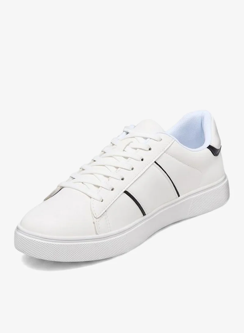 LBL By Shoexpress WHITE Men Lace-Up Ankle Sneakers for Men | Best Price UAE