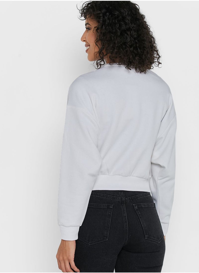 ONLY - Crew Neck Sweatshirt - Image 1