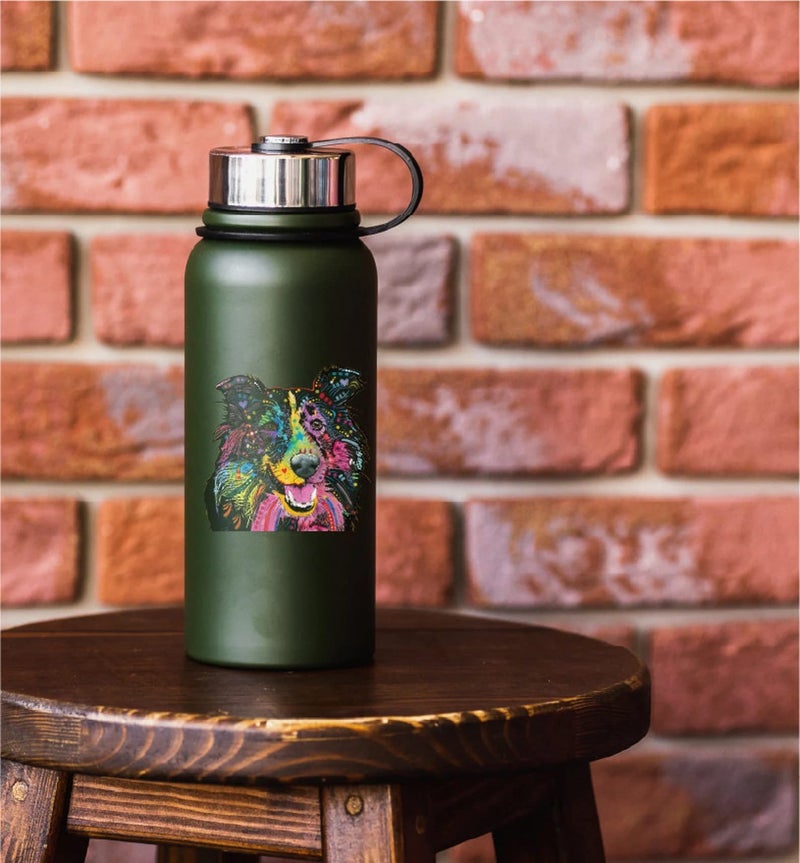 Enjoy It Dean Russo Sheltie Car Stickers, Shetland Sheepdog Decals Featuring The Artwork of Dean Russo, Outdoor Rated Vinyl Sticker Decals for Windows, Bumpers, Laptops or Crafts - 2 Pieces - Image 5