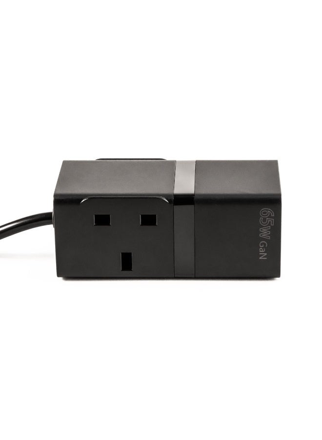 ARKTechno 65W GaN Quick Charger, 4-Port USB C Power Adapter (2x USB-C PD, 2x USB-A QC), UK Plug, Fast Charging Block for MacBook, Laptop, iPhone 15/14/13, Samsung Galaxy, iPad, Switch - Model GFH0065 - Image 5