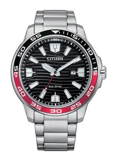 Men's Analog Round Shape Stainless Steel Wrist Watch AW1527-86E - 47 Mm