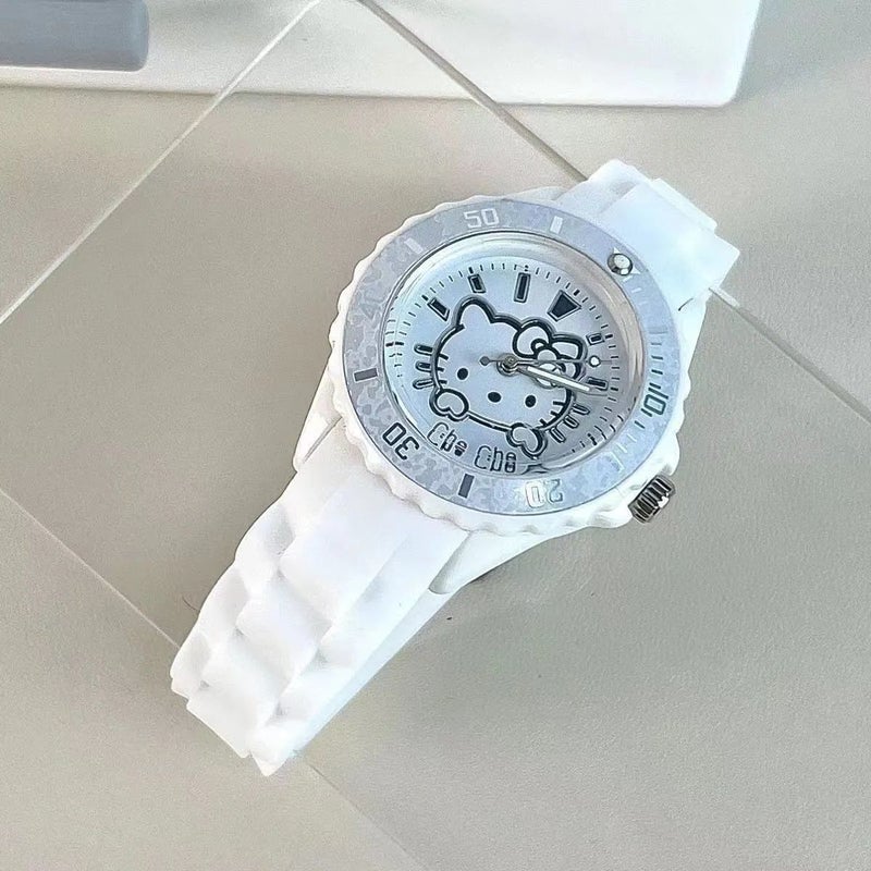 Cartoon Design Cute Pacha Dog Watch Niche Pacha Cartoon Watch Simple Pointer Student Class Watch - Image 4