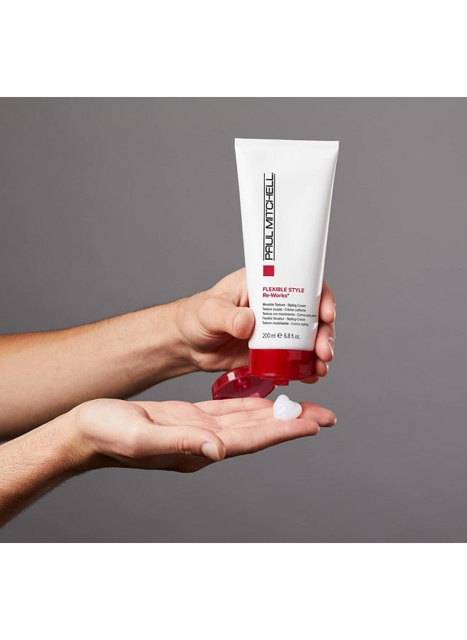 Paul Mitchell - Aul Mitchell Reworks Styling Cream Movable Texture For All Hair Types 6.8 Oz. - Image 1