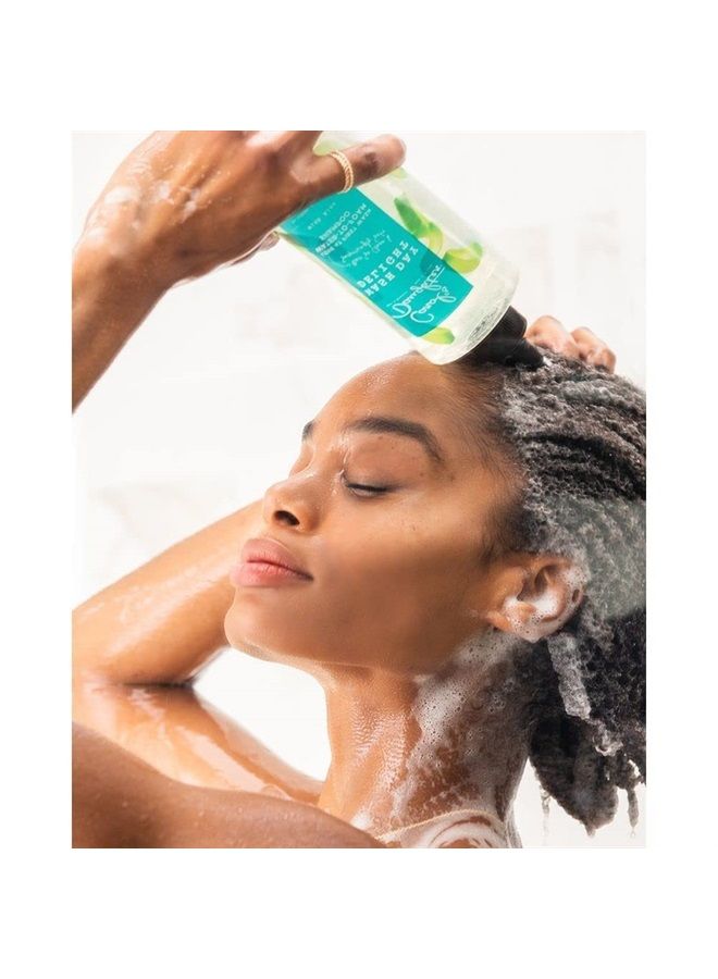 Carol's Daughter Wash Day Delight Love at First Wash Water To Foam Sulfate Free Shampoo with Aloe and Micellar Water, Paraben Free, Silicone Free, Micellar Shampoo for Kinky, Curly Hair, 16.9 fl oz  - Image 4