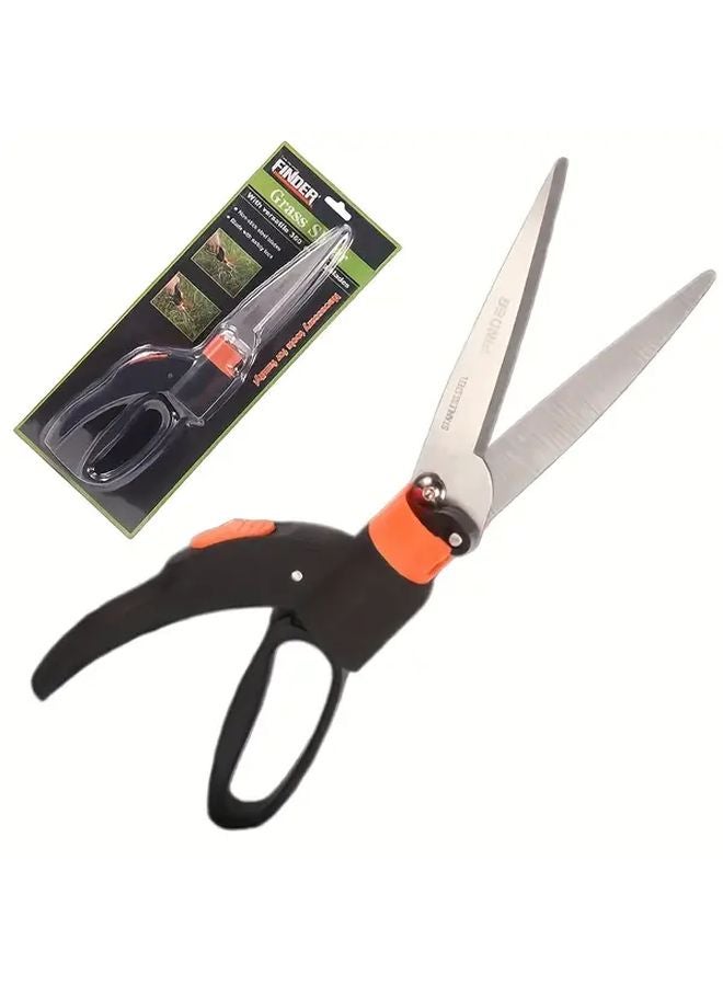360 Rotating Heavy Duty Gardening Scissors Stainless Steel Blades Boxed Insert Card Version - Image 2