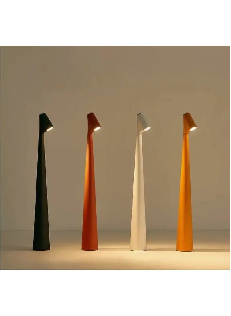 Stylish table lamp for indoor and outdoor use with a sleek round design. Colorful lamp with gradual dimming by touch. - Image 4