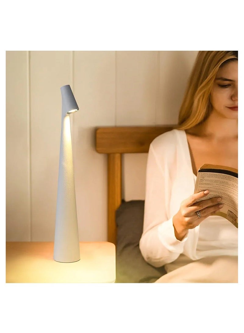 Stylish table lamp for indoor and outdoor use with a sleek round design. Colorful lamp with gradual dimming by touch. - Image 5