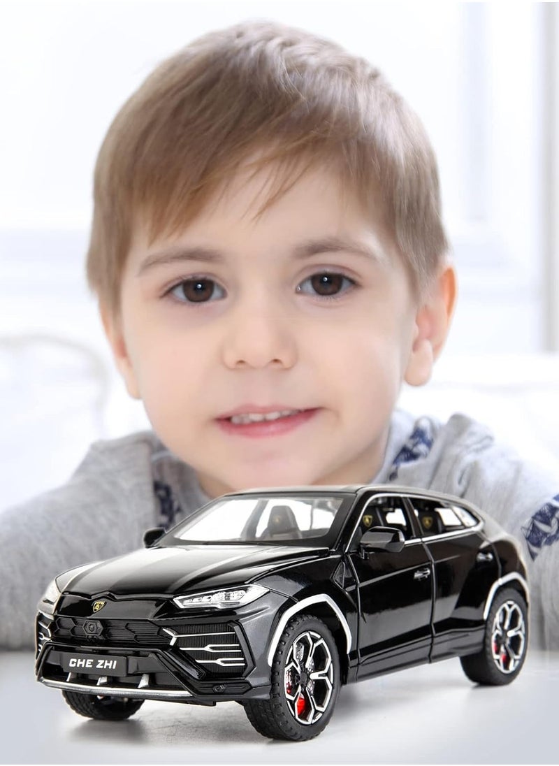 Generic - 1:24 Scale Model Car Classic Scale Lamborghini Urus Suv Vehicles Model, Metal Alloy Pull Back Diecast Toy car Collectable Model Car with Sound and Light for Kids Boy Girl Gift - Image 1