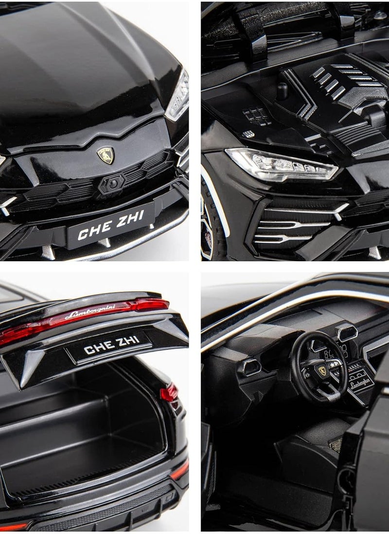 Generic - 1:24 Scale Model Car Classic Scale Lamborghini Urus Suv Vehicles Model, Metal Alloy Pull Back Diecast Toy car Collectable Model Car with Sound and Light for Kids Boy Girl Gift - Image 1
