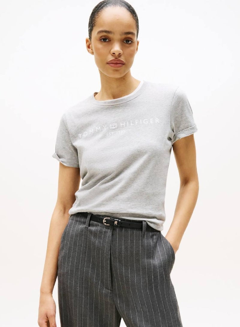 TOMMY HILFIGER Modern Corp Logo Flag T-Shirt - Image 1