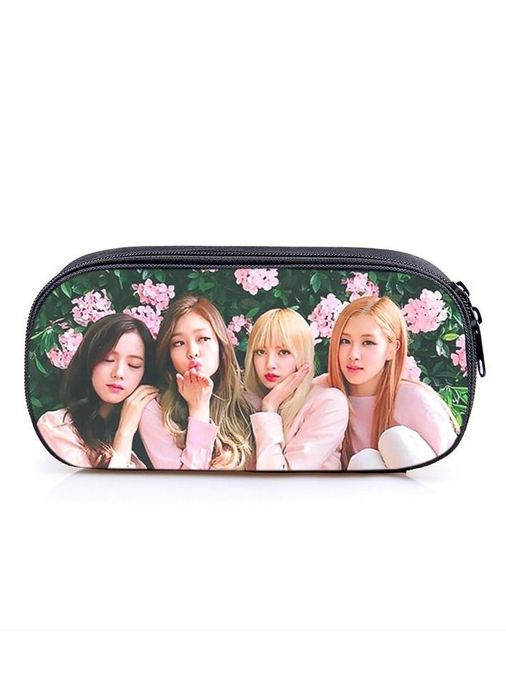 Generic BLACKPIN Storage Bag Pencil Case 20CM*10CM  - Image 1